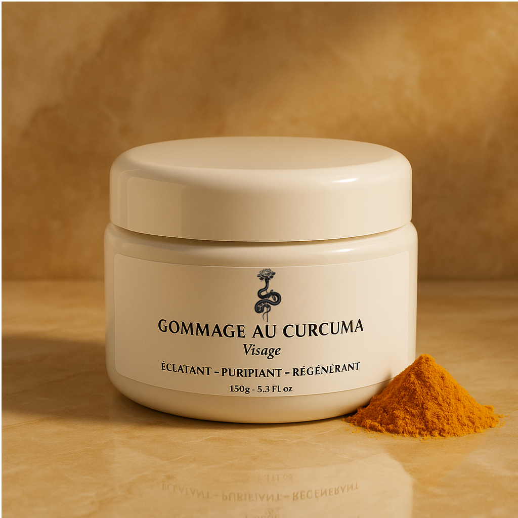 GOMMAGE AU CURCUMA - Éclatant – Purifiant – Régénérant 150 g