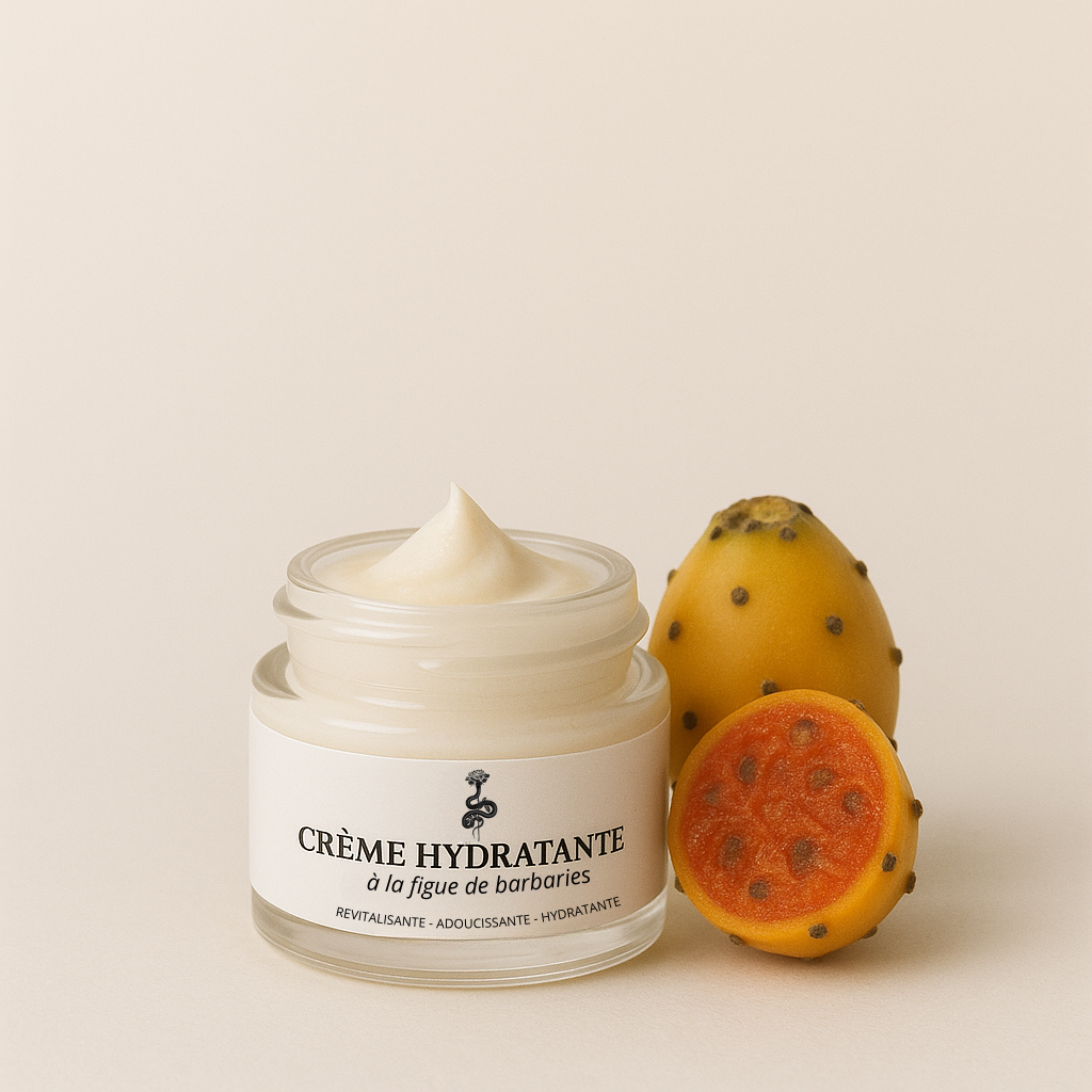 Crème hydratante à la figue de barbarie-acide hyaluronique 50g
