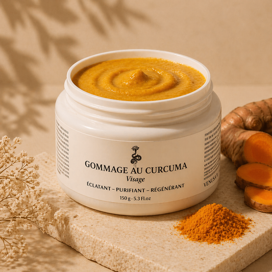 GOMMAGE AU CURCUMA - Éclatant – Purifiant – Régénérant 150 g