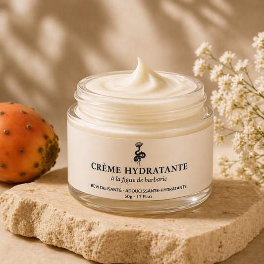 Crème hydratante à la figue de barbarie-acide hyaluronique 50g