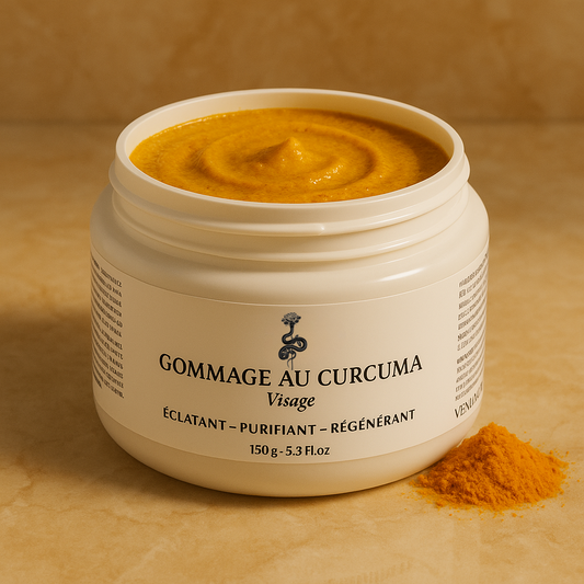 GOMMAGE AU CURCUMA - Éclatant – Purifiant – Régénérant 150 g
